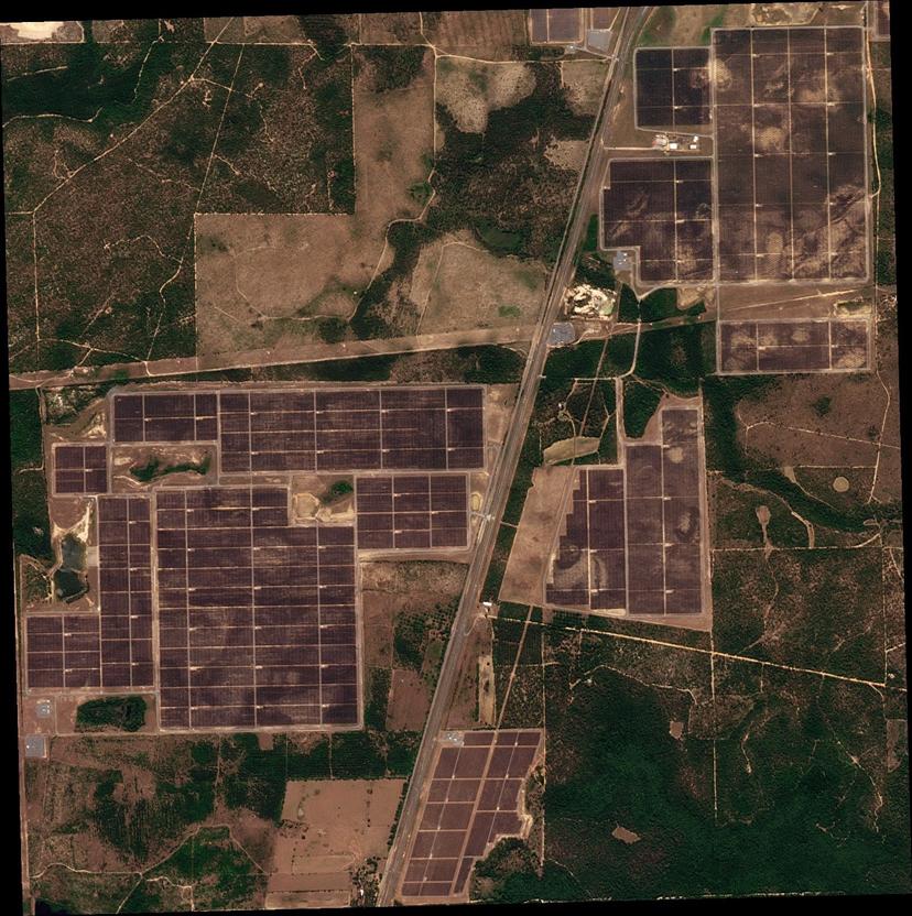 Solar Farm Satellite View
